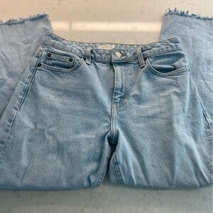 Topshop straight jeans size 26 petite